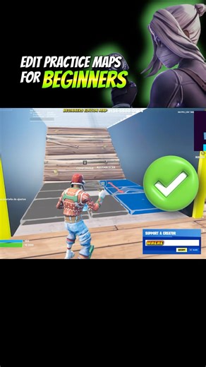 BEST PRACTICE MAPS FOR BEGINNERS✍️✅ #fortnitemap #fortnitepractice #fortnitebeginner