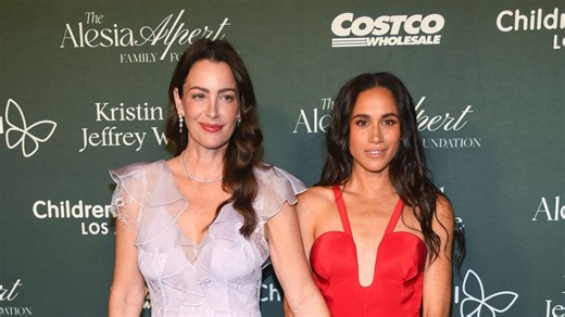 Meghan Markles Pops in Red Dress & More Celebrity Style for Children’s Hospital Los Angeles Gala 2024 Red Carpet