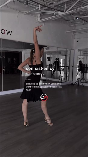 Consistency isn’t about motivation. It’s about showing up on the days you don’t feel like it — until discipline turns into habit. | Dance Flow Studios