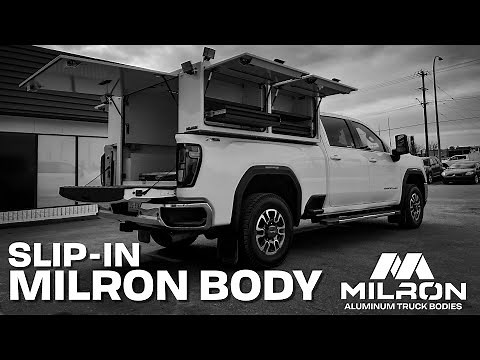 Milron Aluminum Slip-In Service Bodies | Work Truck | Milron Truck Bodies