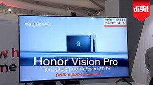 10K views · 181 reactions | Honor Vision Pro 55-inch Ultra HD 4K Smart LED TV : First Look & Video Call Demo | Digit | Facebook