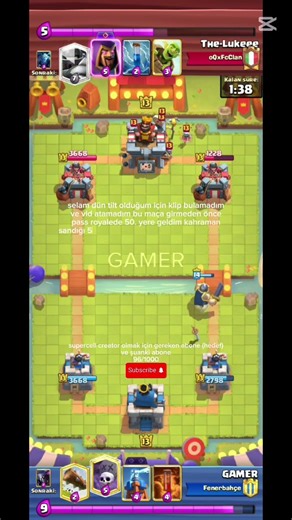 supercell creator olmak istiyorum 82 #clashroyale #creator #supercellcreator #supercell