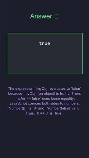 🤯 JS Coercion Chaos! Guess the Output!