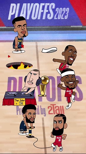 NBA Playoffs 2023: The Heat vs Nuggets - Game 3 Animated Recap