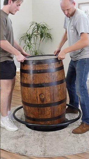 How To Install The Whiskey Barrel Pub Table! White Gloves Delivery Available😉