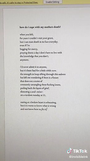 Grieving Mother: Poems About the Loss of a Mother
