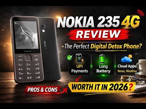 Nokia 235 4G Review (2026) 🔥 Digital Detox Phone Worth Buying?