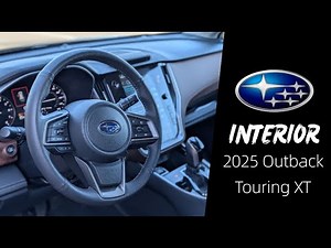 2025 Subaru Outback Touring XT Interior | Detailed Walkthrough