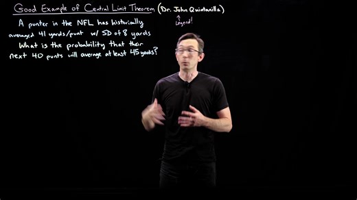 08 Central Limit Theorem Example & Hypothesis Testing