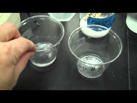 Sodium chloride in water