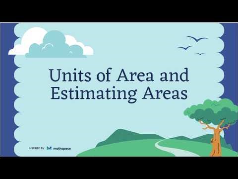 Units Of Area And Estimating Areas : Geometry