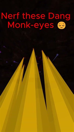 Nerf the Monk-eyes... #gorillatag #nerf