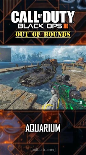 WE BROKE OUT OF AQUARIUM! || #callofduty #blackops3 #noclip