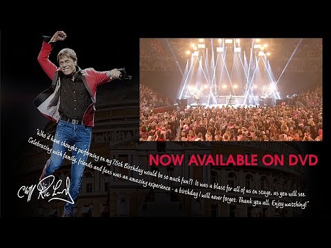 Cliff Richard - 75th Birthday Concert AVAILABLE ON DVD