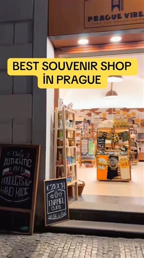Best Souvenir Shop in Prague! 🎁✨ #prague #prag