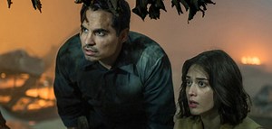 Michael Peña & Lizzy Caplan in First Trailer for Sci-Fi Film 'Extinction' | FirstShowing.net