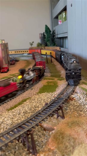 Ho scale trains #ho #trains #4-4-0 #shorts #steamtrain #cool