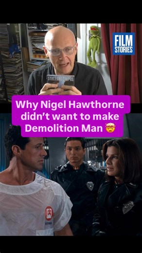 Wait, Nigel Hawthorne didn’t want to be in DEMOLITION MAN? 😱 Simon’s got the story! #demolitionman #sylvesterstallone #wesleysnipes | Film Stories