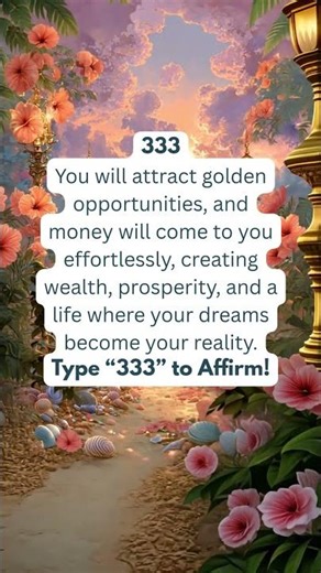 The meaning of Angel number 333 money #lawofattraction