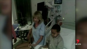 Taylor Swift gives sick eight-year-old boy his own private concert. www.7news.com.au #7News | 7NEWS Brisbane