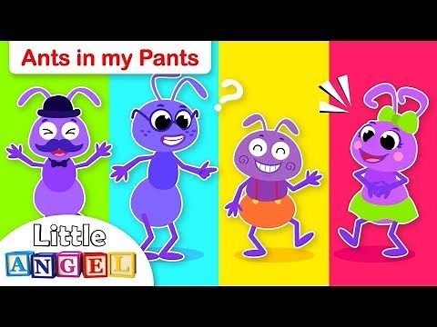 Ants in my Pants | Animals & Bugs | Fun Kids Songs and Nursery Rhymes by Little Angel
