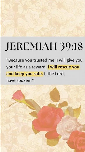 Bible verse that touched me today