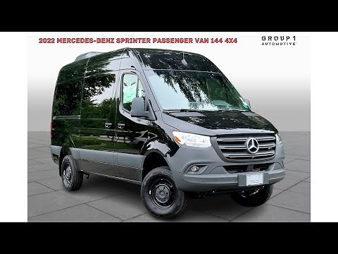 2022 Mercedes-Benz Sprinter Passenger Van 144 4x4 | Video Tour with Tom