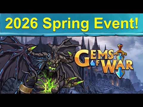 Gems of War: Event Objectives | Spring Event, Construct Team Week, New Mythic Friday