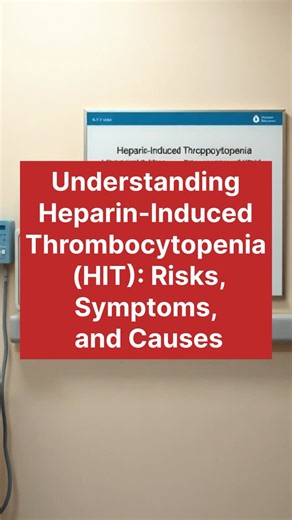 Raj on Instagram: "Some blood thinners can turn dangerous if the body reacts the wrong way. HIT is rare—but when it happens, it’s deadly if missed. Know the signs. Act fast. Save lives. Save & share this reel for awareness. #HIT #HeparinInducedThrombocytopenia #BloodClots #MedicalEmergency #healthawareness"