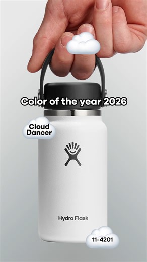 That moment when your water bottle matches the color of the year. 🤍 Tag us in your photos featuring your white tumblers, we'd love to repost them 📸 #HydroFlaskMY #OwnIt | Hydro Flask Malaysia