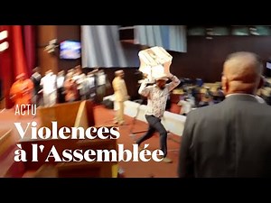 Des députés saccagent le Parlement de la République démocratique du Congo