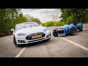 Tesla Model S P85D drag race - the ultimate Q car?