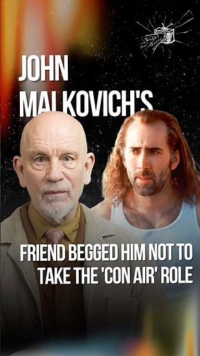 John Malkovich's Friend Begged Him NOT to Take the 'Con Air' Role #behindthescenes #movietrivia