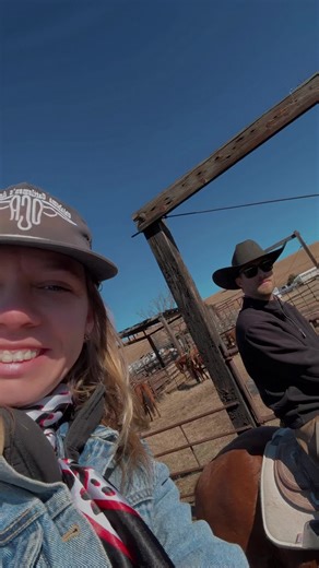 What a fun day working some cows, and we didn’t want to strangle one another afterwards 🫶🏻 #cowgirl #cowboy #ranch #cattle #longhorns