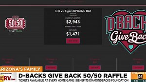D-backs Give Back 50/50 Raffle available at every home game | Haystack News