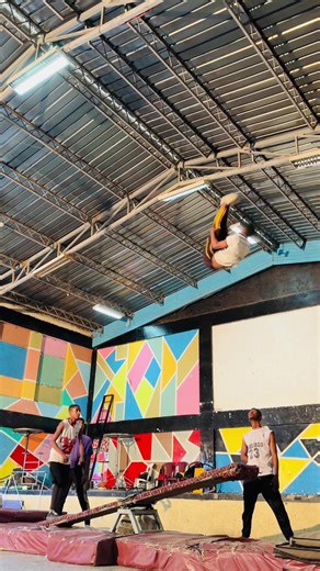 Ethiopian Circus Teeterboard Training Showcase