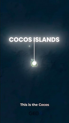 The Famous Cocos 🥥 islands 🌴 🤯 #indonasia🇮🇩 #australia #wildlife #geography #didyouknow