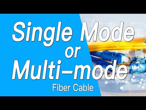 How to use multi-mode fiber cable to replace the single mode.