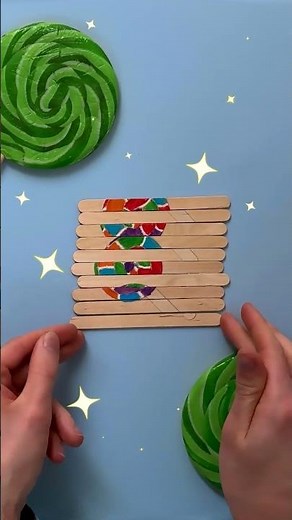 Rompecabezas FÁCIL con palitos de paleta 🧩🍭 #BebéJuan #LittleAngelEspañol #Rompecabezas