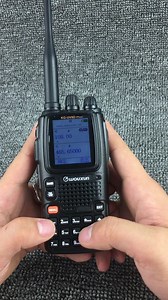 欧讯KG-UV9DPlus航空频段扫描与自动关机