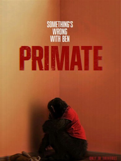 فيلم Primate ... فيلم رعب وإثارة جديد متاح حالياً في السينمات فقط (لا يوجد حرق لأحداث الفيلم) وقصته بكل بساطة ببتتكلم عن عائلة عائشة في بيت على جبل في منطقة معزولة ومربية لسبب ما شامبانزي، وفي يوم من الايام الشامبنزي ده بيصاب بداء الكلب وبيصبح متوحش وبيهاجم أفراد العائلة واصدقائهم وبنشوف هيحصل ايه بإختصار كده زي ما واضح الفيلم شبه افلام كتير عن النجاة في ظروف صعبة من خطر ما وهو فعلاً كده ومتستناش منه اكتر من كده نهائي، ولا تستنى منه أنه يكون شارح كل التفاصيل بدقه أو كل مشهد بيجاوب على سؤال ليه ا