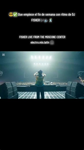 FISHER LIVE FROM THE MOSCONE CENTER #djfisher #electromusic🔥 #musicaelectronica🎧🖤 #electronicamusic🎶❤ #musicelectronic❤️‍🔥🎶
