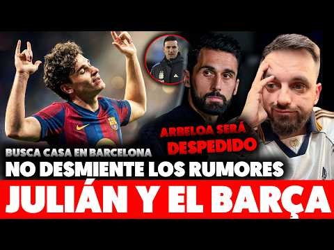💥BREAKING NEWS! JULIÁN ÁLVAREZ BREAKS HIS SILENCE about BARÇA and IS LOOKING FOR A HOUSE in BCN ·...