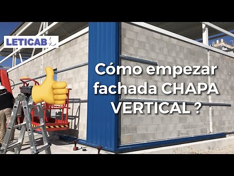 😉How to start a VERTICAL SHEET METAL FACADE❓
