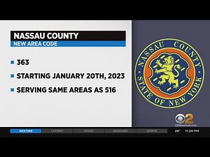 New area code coming to Nassau County in 2023