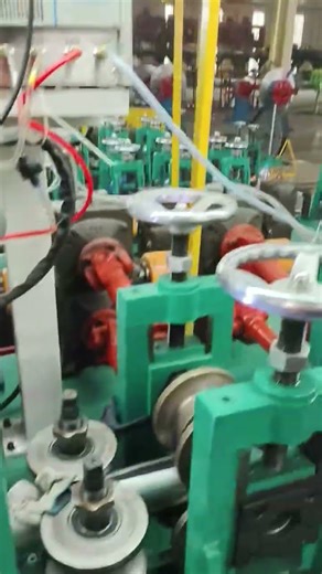 Automatic Square Tube Welded Pipe Machine Production – ST Machineries Factory Showcase