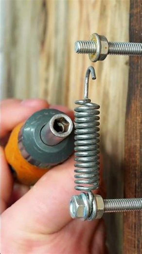 Genius Way to Install Heavy Springs Without Effort! #diy #lifehacks