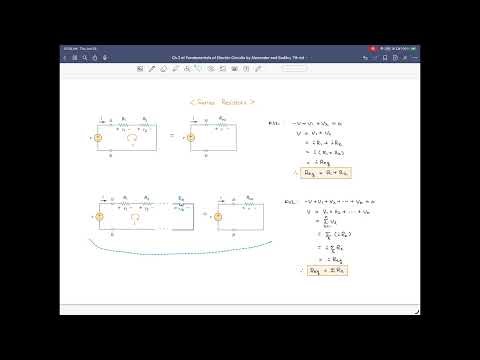 Ch 2.5 Serial Resistors,, Fundamentals of Electric Circuits, 7th ed, by Alexander & Sadiku