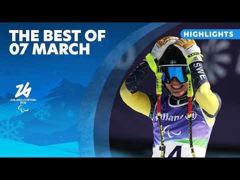 🔥Highlights – The Best of 07 March at the Milano Cortina Paralympic Winter Games ❄️🇮🇹