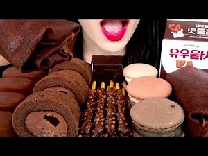 DEATH BY CHOCOLATE! 🍫🤤 Ultimate ASMR Mukbang | Relaxing Eating Sounds #mukbang #asmr #chocolate